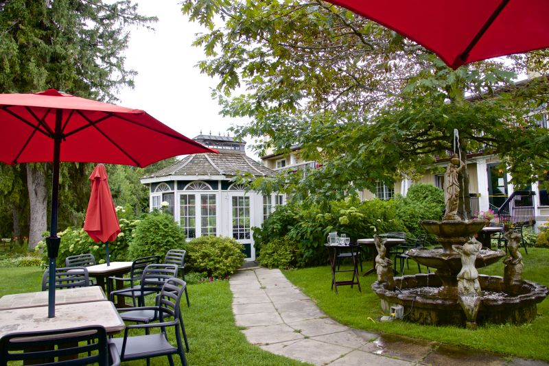 Patio Fountain Installation