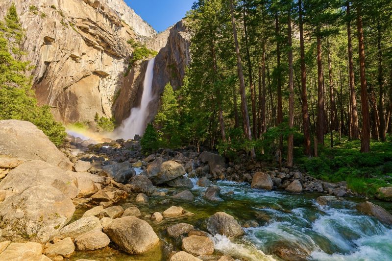 Rock Waterfall Installation