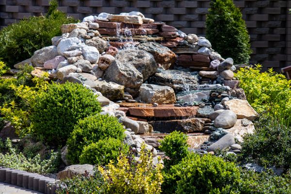 River Rock Landscaping in Abilene