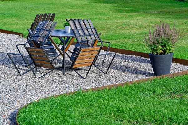 Metal Edging Installation in Abilene