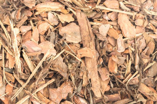 Bark Mulch Installation in Abilene