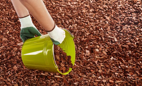 Wood Chip Landscaping in Abilene