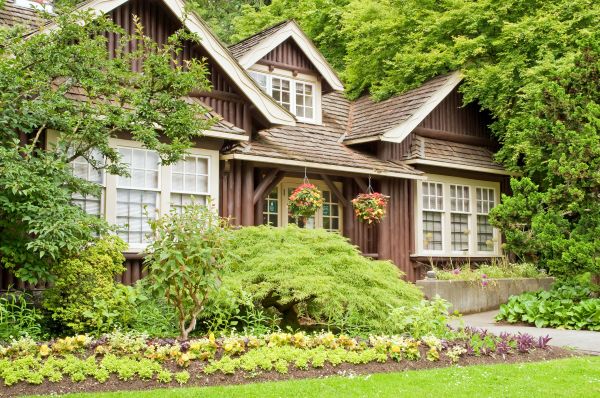 Log Home Landscaping in Abilene
